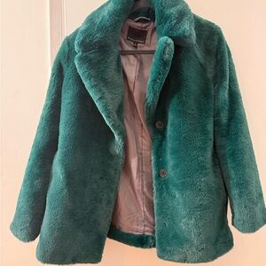 Banana Republic Teal Teddy Jacket